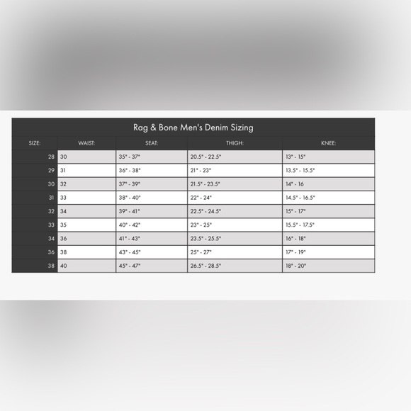 Rag & Bone Fit 1 Black Skinny Leg Size 36 - Picture 6 of 6